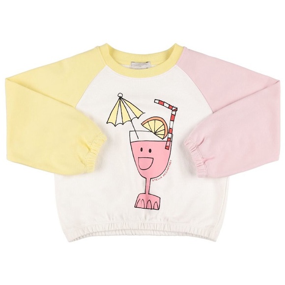 Stella McCartney KidsOrganic cotton printed sweatshirt
